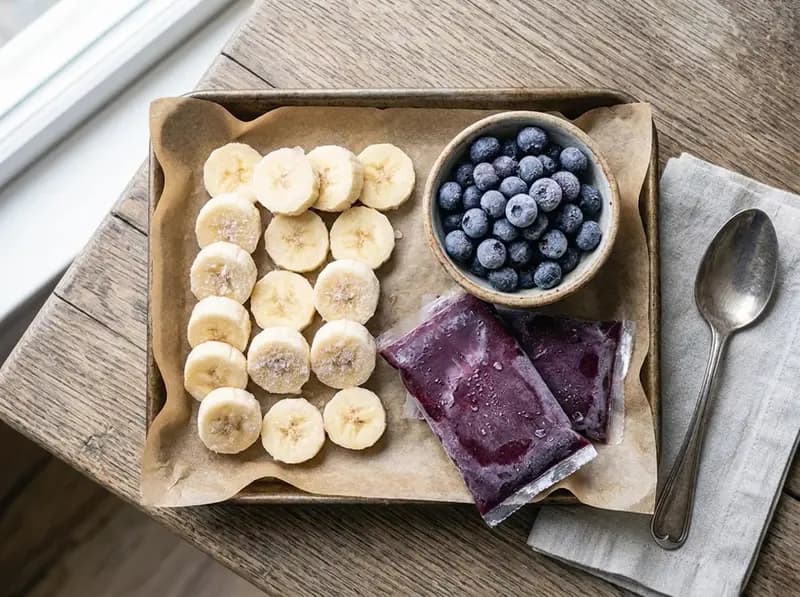 Bowl di Acai — step 1