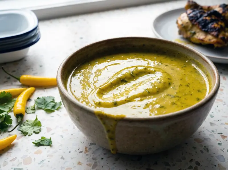 Ají criollo: sauce péruvienne au piment jaune