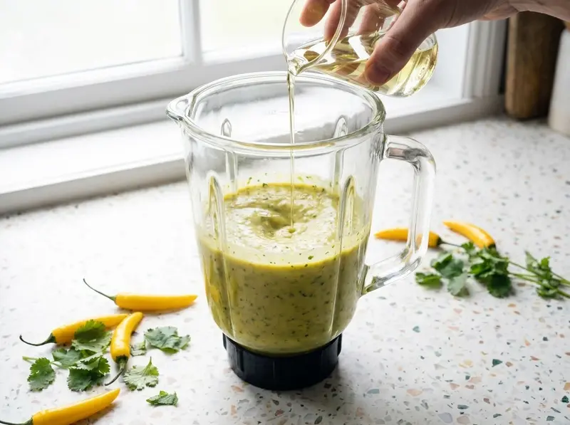 Ají criollo: sauce péruvienne au piment jaune — step 5