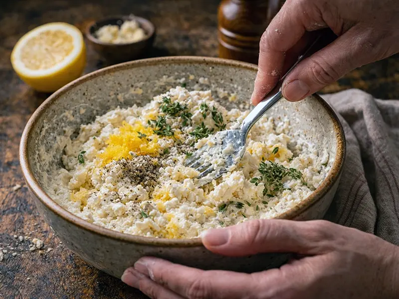 Asparagus and Marinated Artichoke Galette — step 3