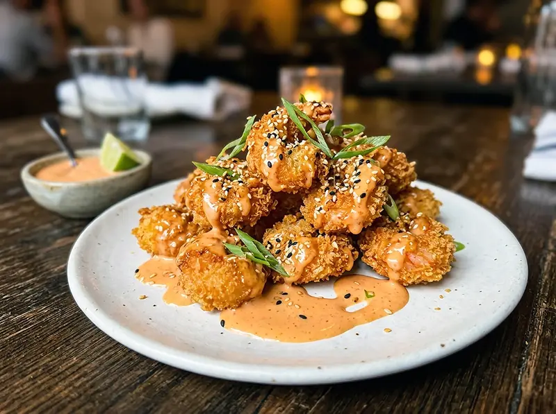 Bang Bang Shrimp with shrimp, panko and mayonnaise — USA recipe