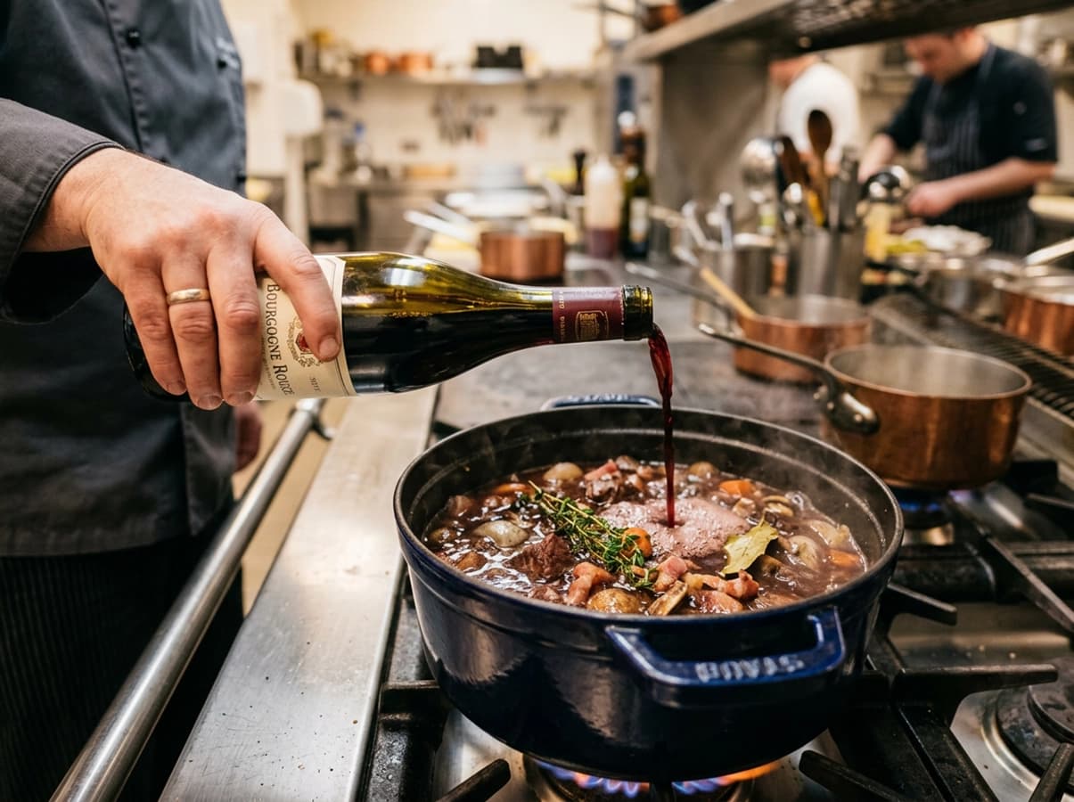Beef Bourguignon step 1