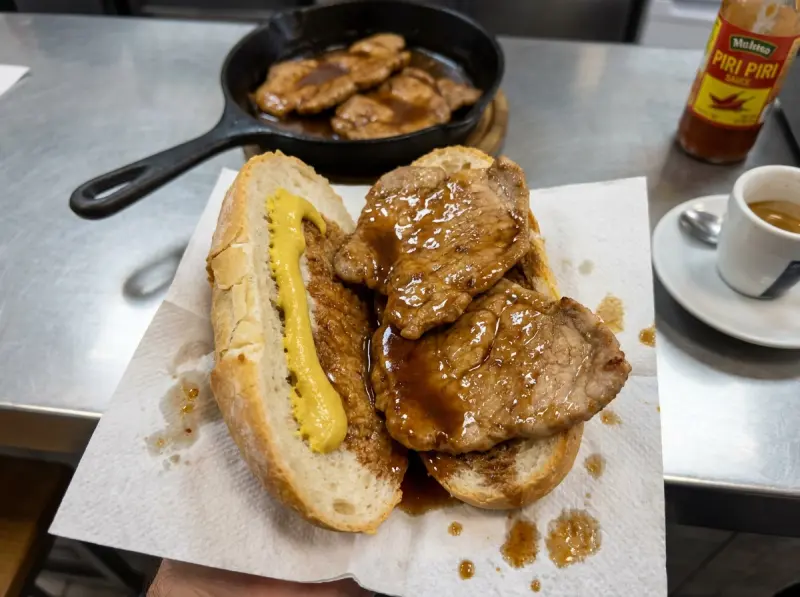 Bifana (Portuguese Pork Sandwich)