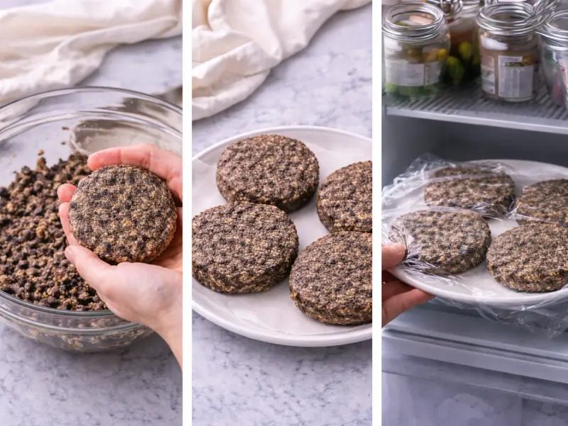 Burger de Haricots Noirs — step 4