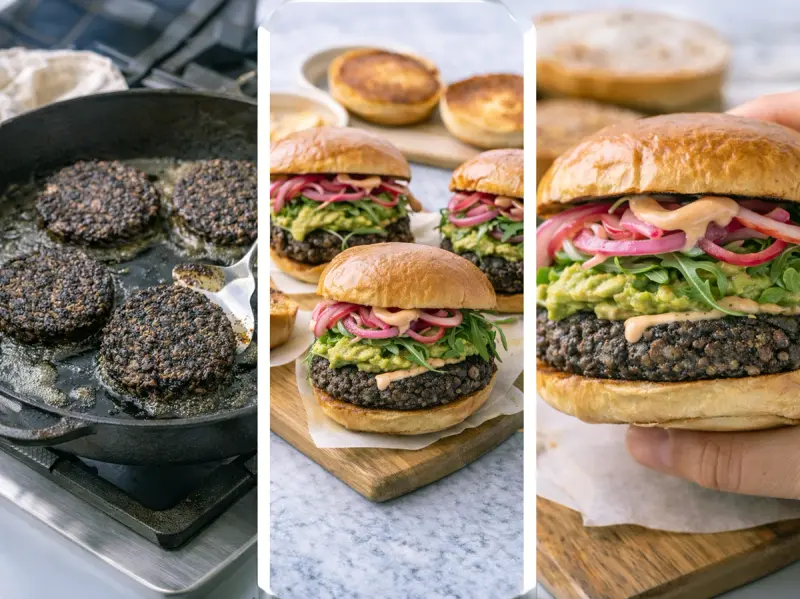 Burger de Haricots Noirs — step 5
