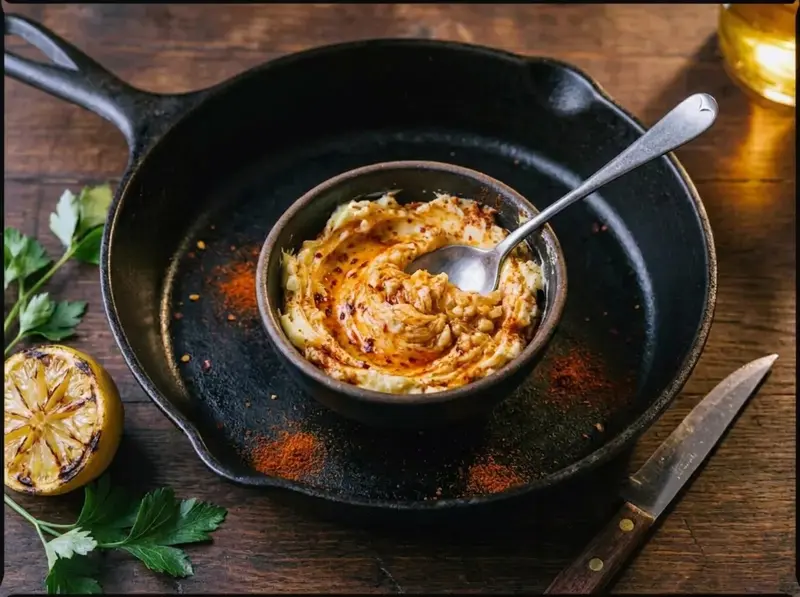 Cabbage Boil (Whole Baked Cabbage with Spiced Butter) — step 2