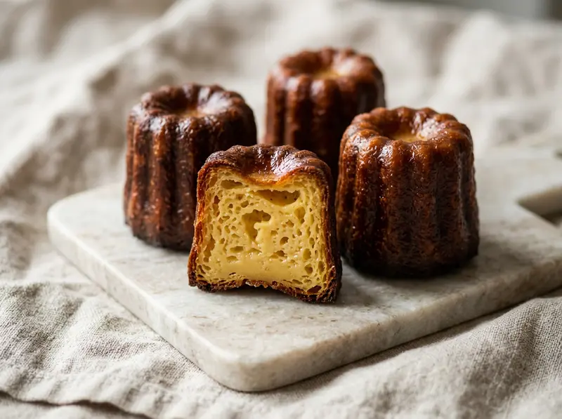 Canelés de Bordeaux (French Rum and Vanilla Pastries) — Flour and Confectionery Products · France