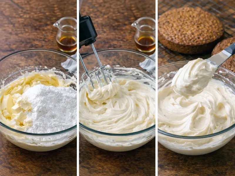 Torta di Carote con Glassa di Crema di Formaggio — step 3