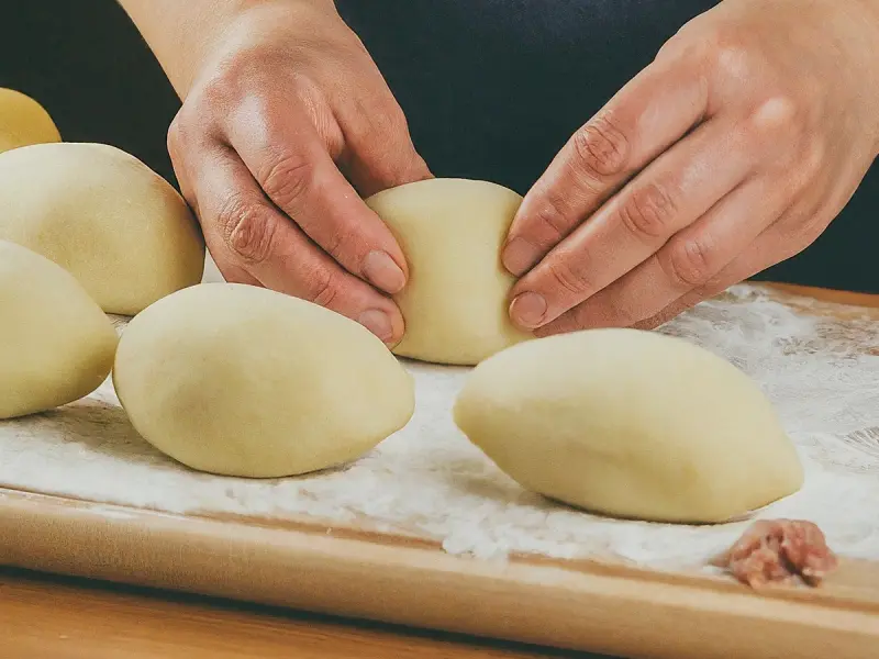Cepelinai (albóndigas de patata lituanas) — step 5