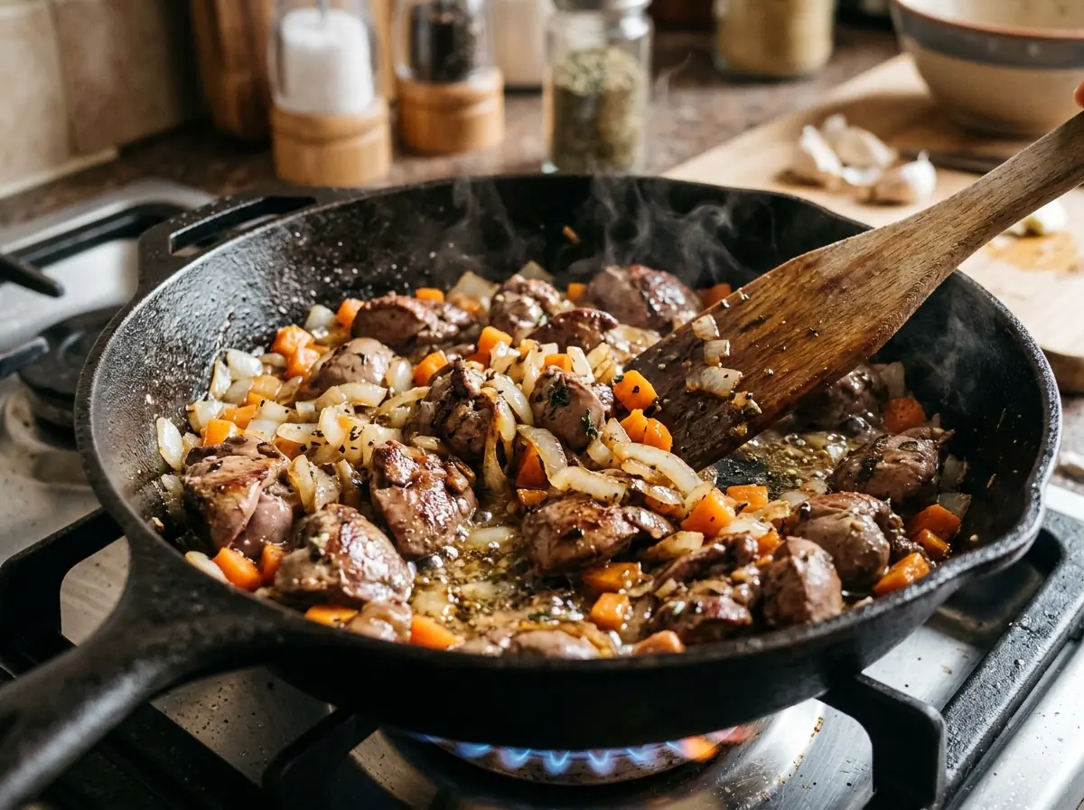 Chicken Liver Pâté — step 3