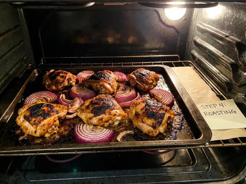 Shawarma di pollo al forno — step 4