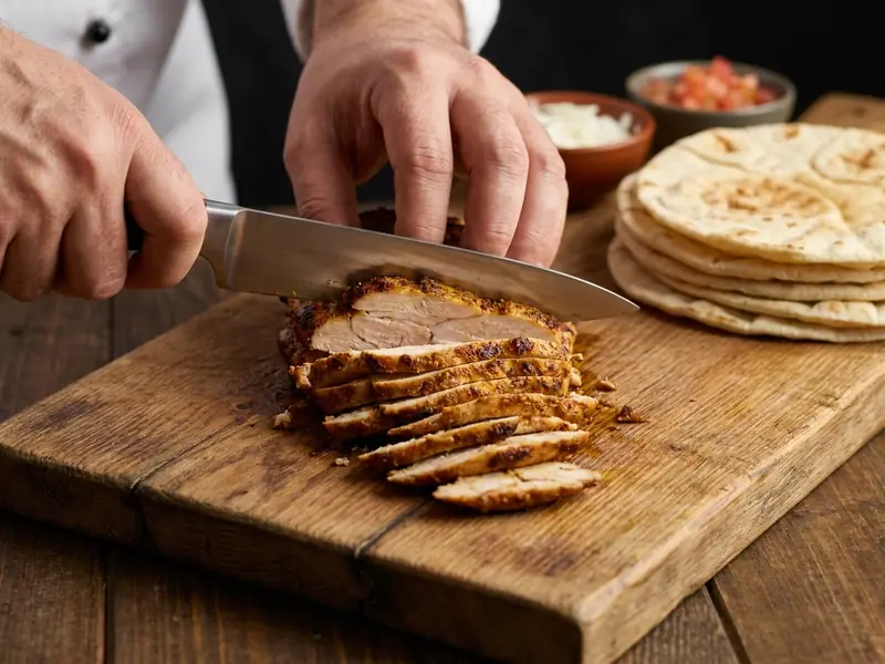 Shawarma di pollo al forno — step 6