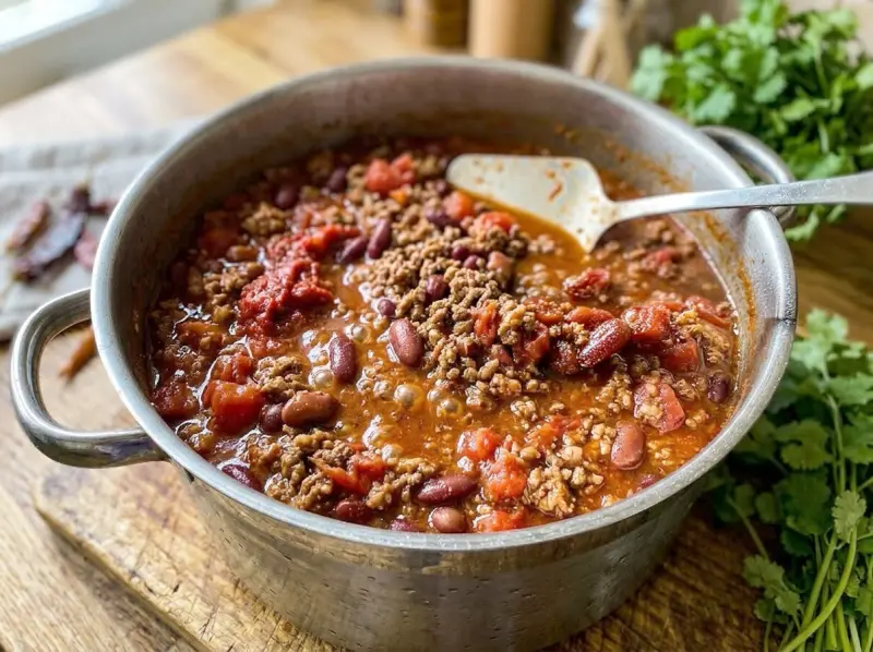 Chili — step 4