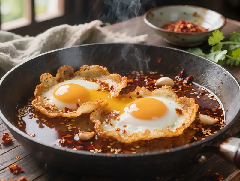Chili Oil Eggs