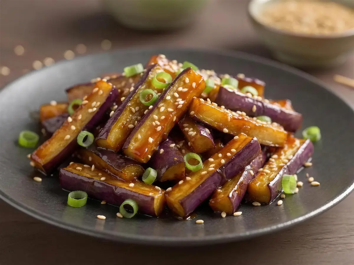 Aubergines braisées à la chinoise — Entrées et sandwichs · Chine