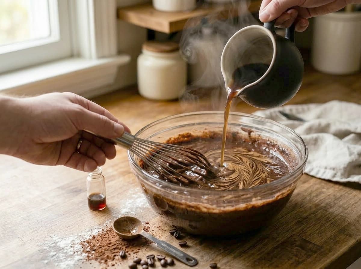 Chocolate Cake step 1