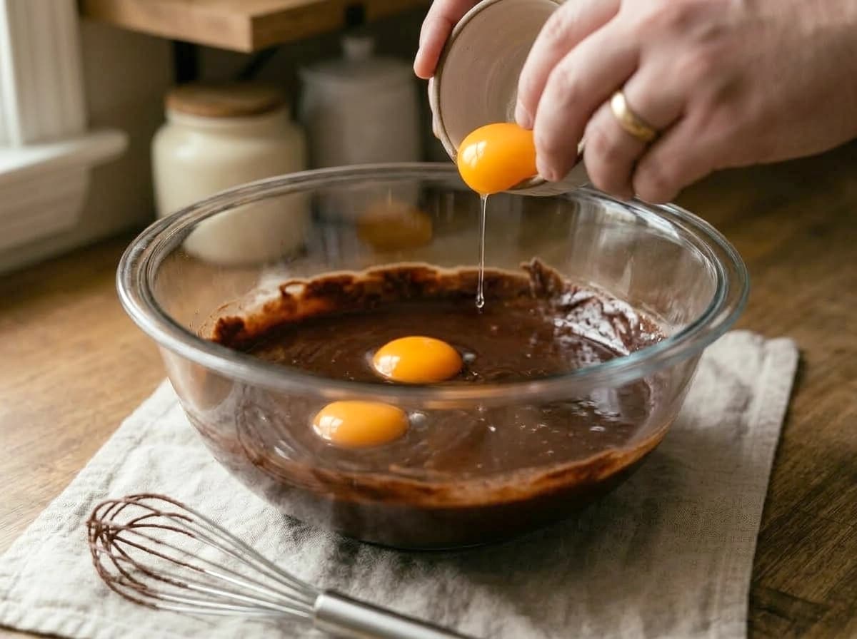 Chocolate Soufflé step 1