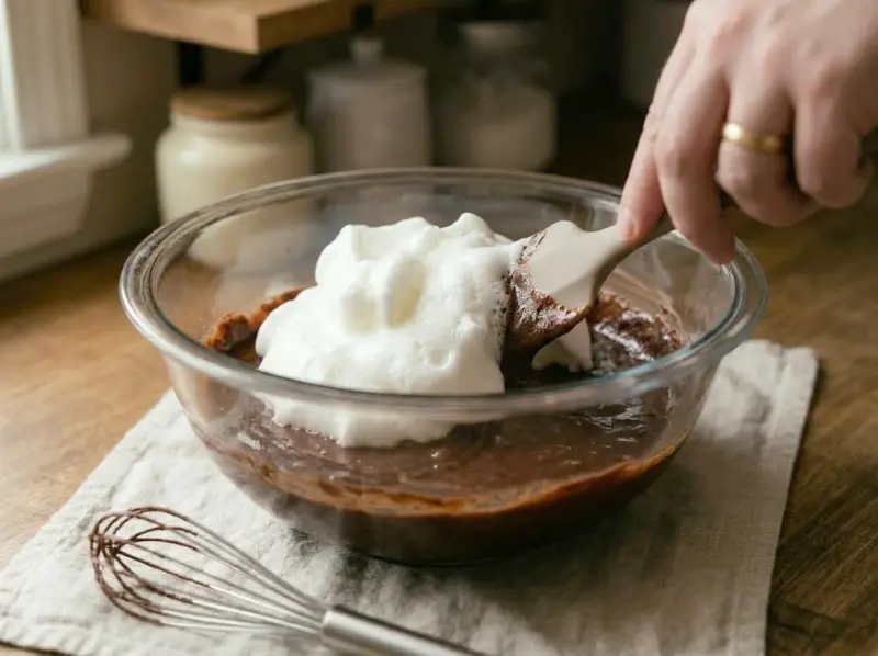 Soufflé de chocolate — step 4