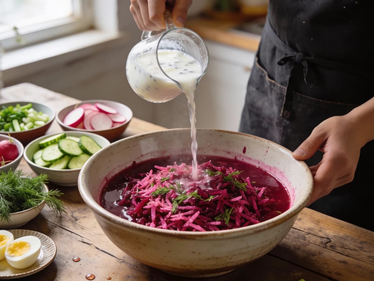 Cold Beet Soup — step 4