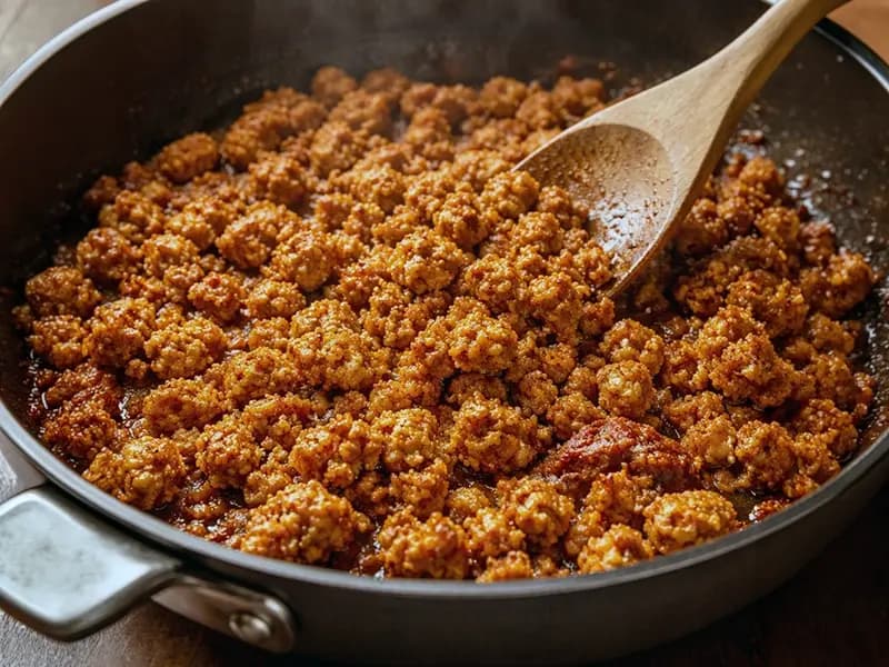 Cottage Cheese Taco Bowl step 2