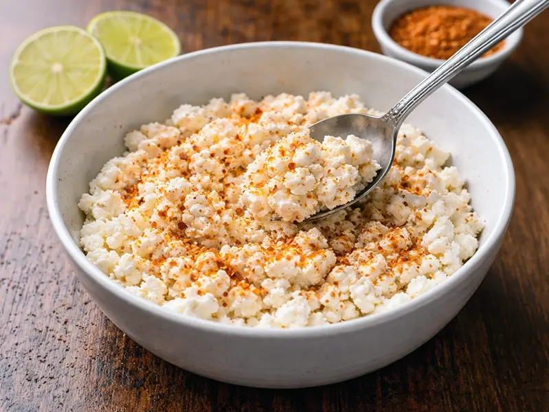 Bowl taco con cottage cheese — step 4