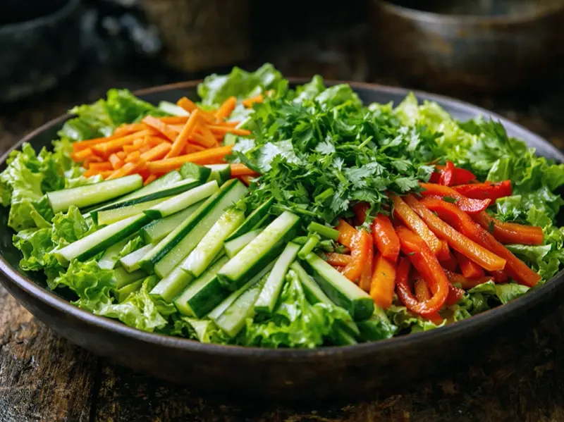Crispy Duck Salad step 2