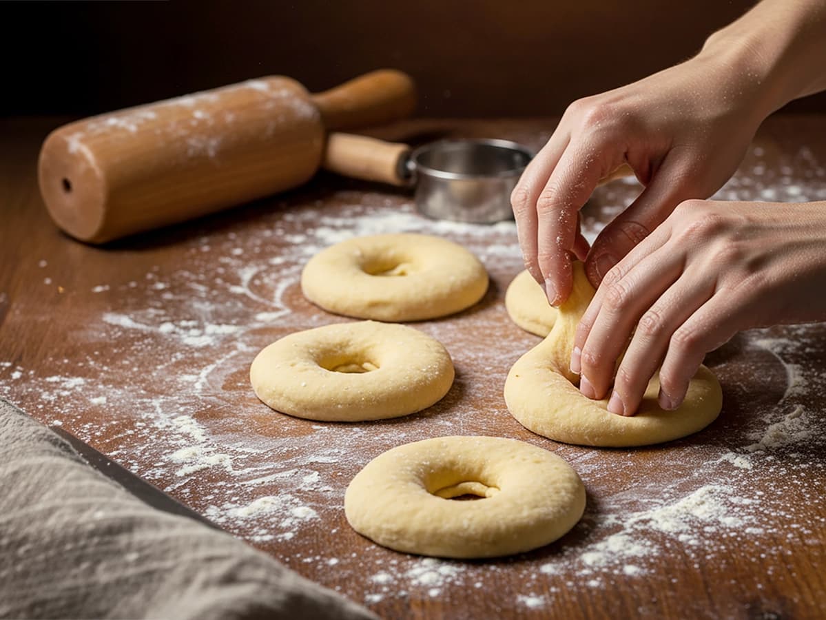 Dainty Donuts step 1