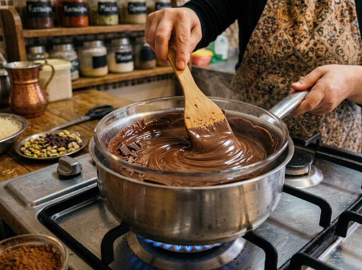 Dubai Chocolate Bar — step 3