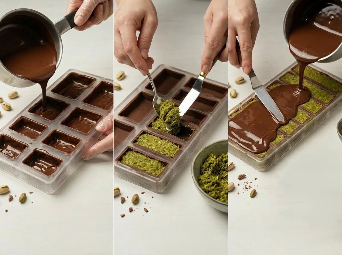 Dubai Chocolate Bar — step 5