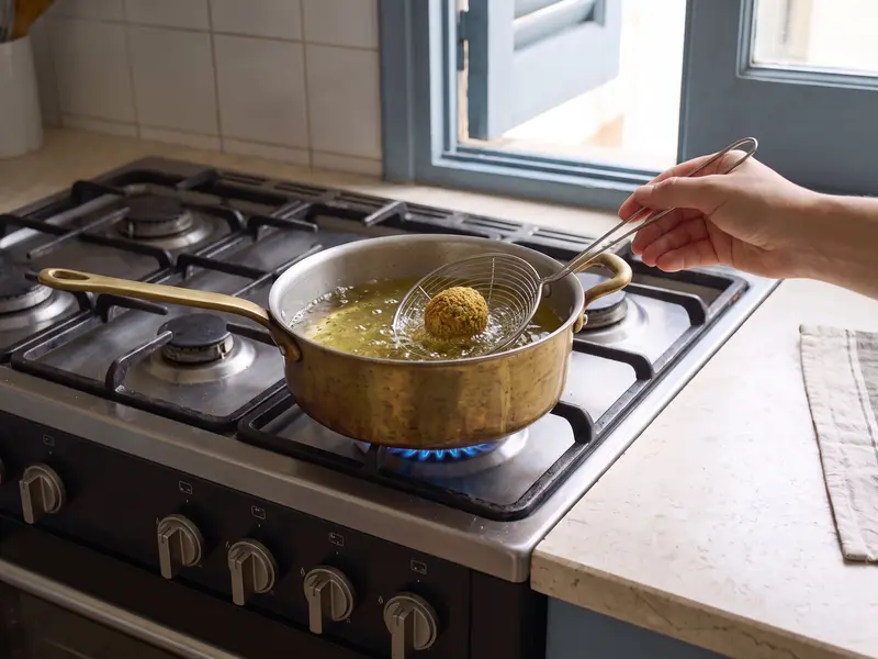 Falafel libanese — step 5
