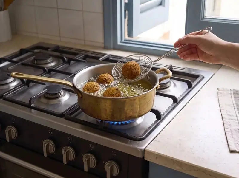 Falafel libanese — step 6