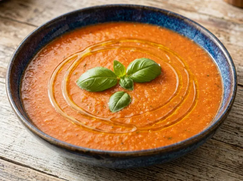 Gazpacho Andaluz (Classic Spanish Cold Tomato Soup)