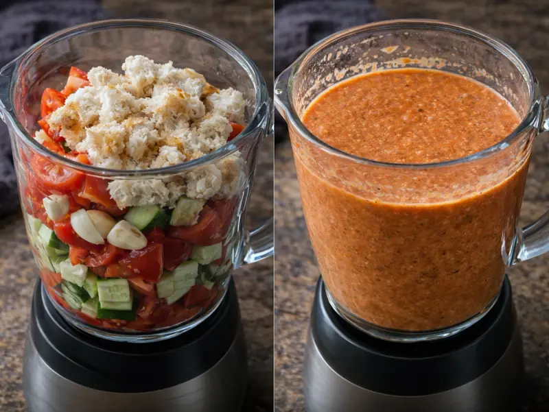 Gazpacho Andaluz (Classic Spanish Cold Tomato Soup) — step 3
