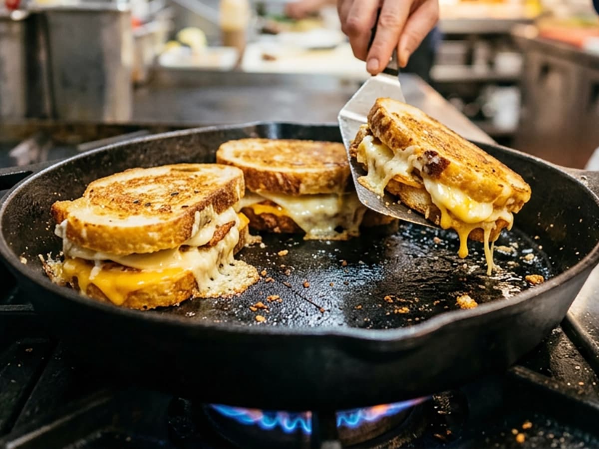 Grilled Cheese Sandwich step 1