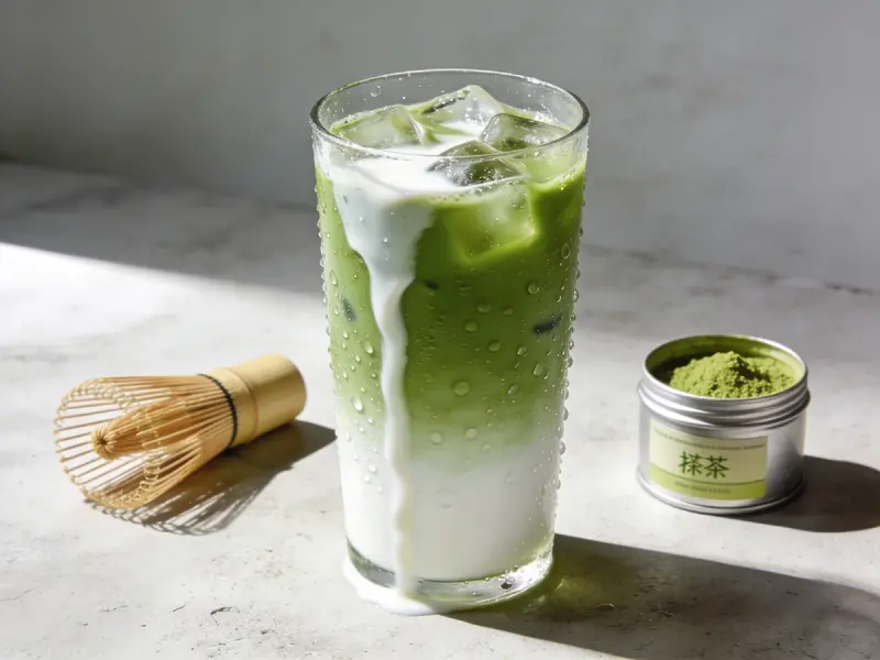 冰抹茶拿铁