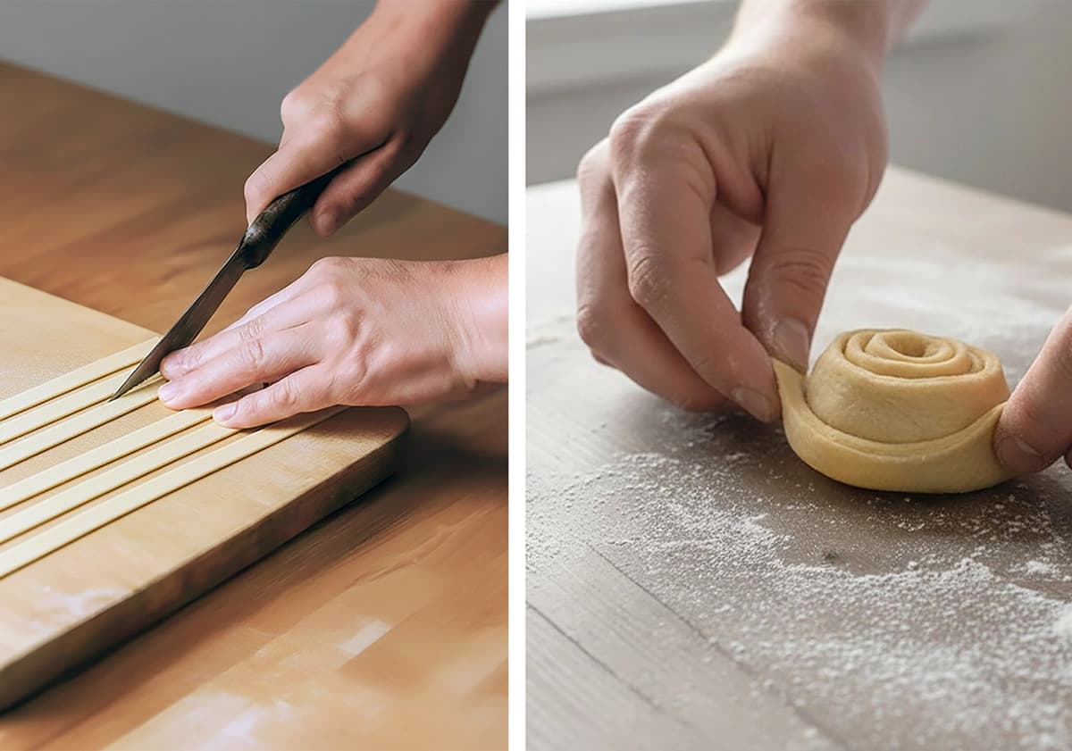 Khvorost (Ukrainian Fried Pastry) — step 4