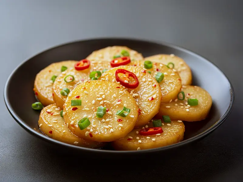 Korean Marinated Daikon
