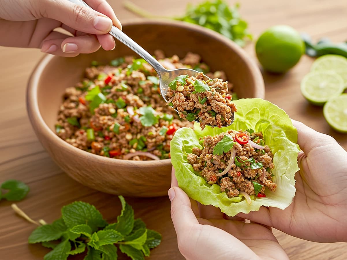 Larb — step 2