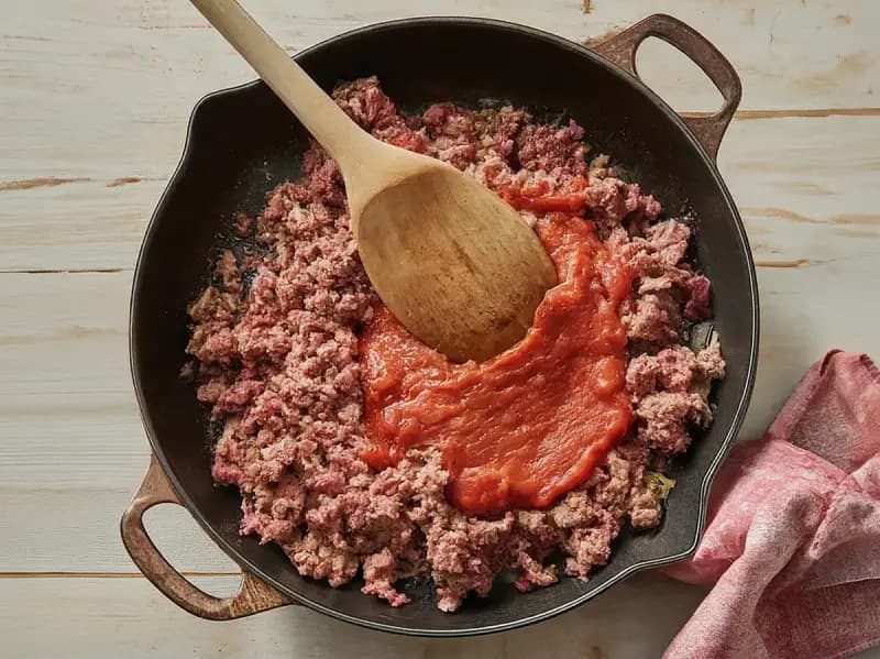 Lasagna — step 1
