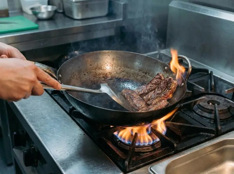 Lomo Saltado — step 4