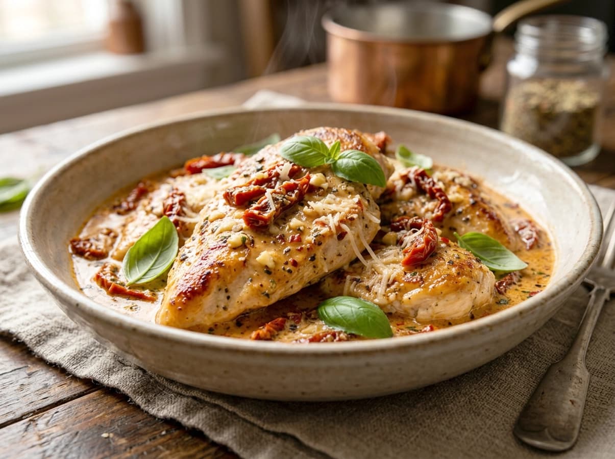 Marry Me Chicken with chicken, cream and parmesan — USA recipe