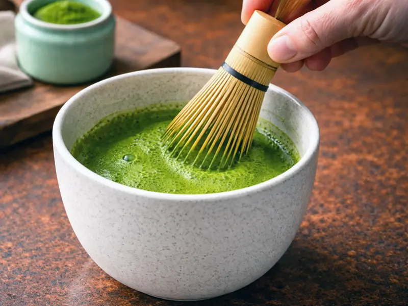 Matcha Latte — step 2