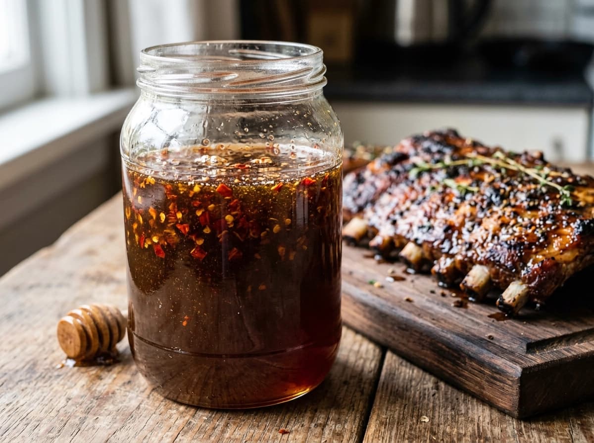 Mike's Hot Honey with honey, chili flakes and apple cider vinegar — USA recipe