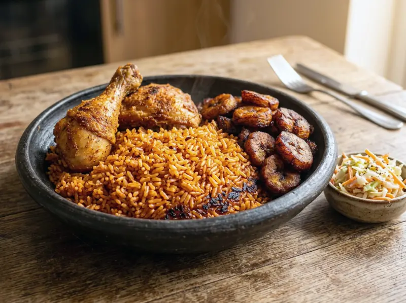 Riz Jollof Nigerien — Plats de céréales et pâtes · Nigéria