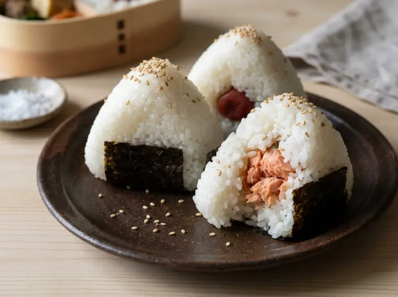 Onigiri (Japanese Rice Balls) — Appetizers and Sandwiches · Japan