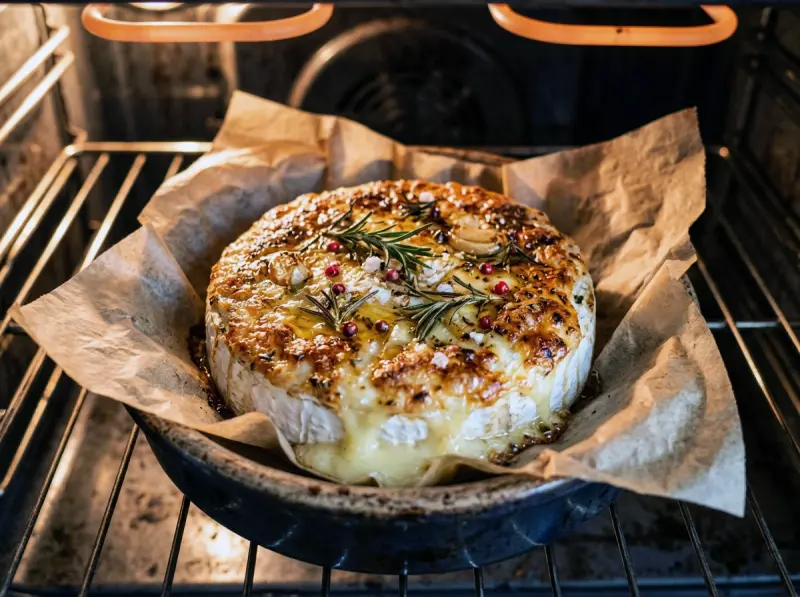 Ofengebackener Brie mit Honignüssen — step 2