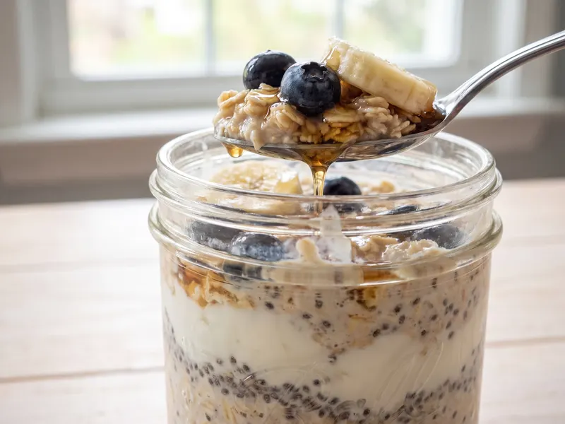Porridge freddo con yogurt — Colazione e brunch · USA