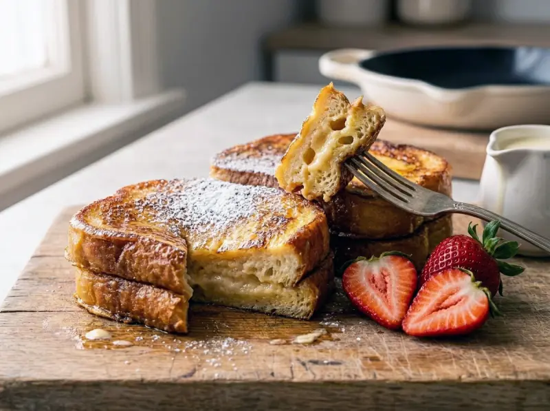 Pain perdu — la classica french toast francese (pane perduto)