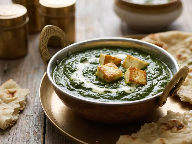 Palak paneer — Piatti di verdure e funghi · India