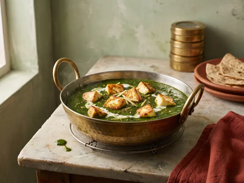 Palak paneer